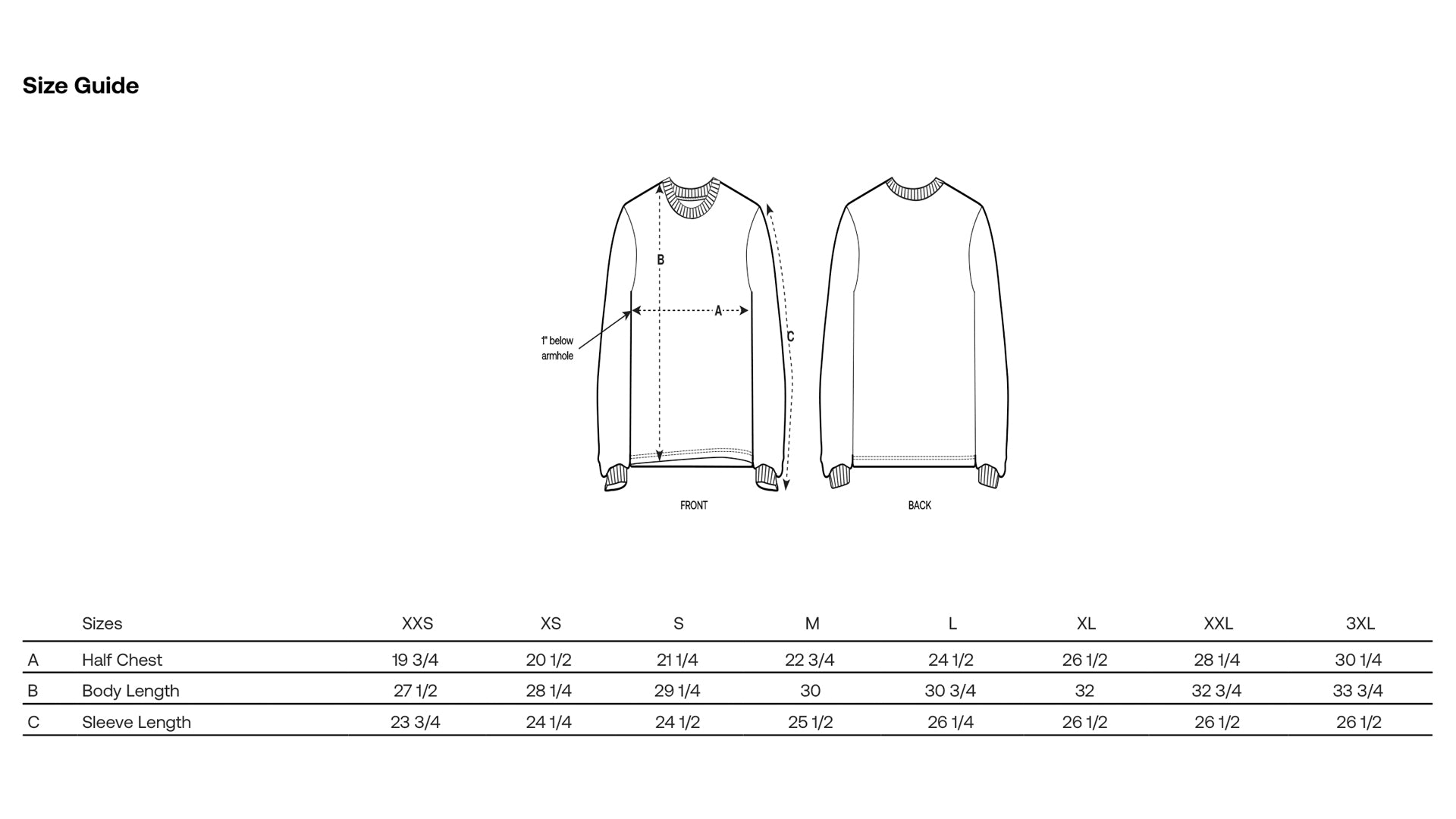ECO Standard Long Sleeve